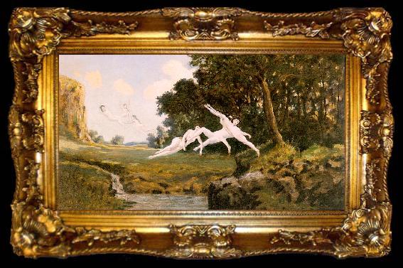 framed  Louis Eilshemius Afternoon Wind, ta009-2